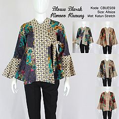 Blouse Blarak Kimono Kawung