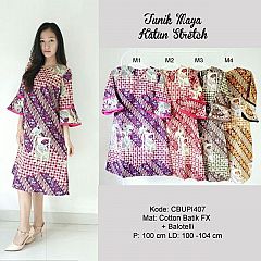 Dress Maya Batik Katun Stretch