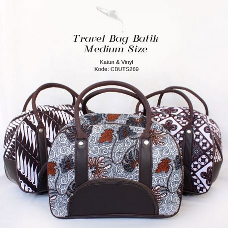 Tas Travel Batik Klasik Size Medium