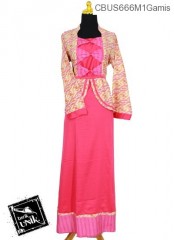 Baju Batik Sarimbit Gamis Motif Anyaman
